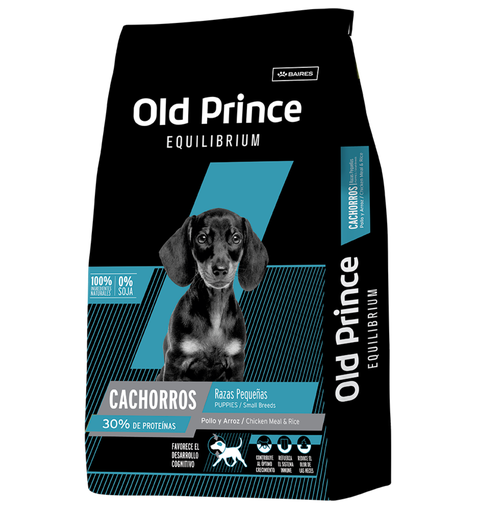 [7556] Old Prince Perro Cachorro Equilibrium Razas Pequeñas