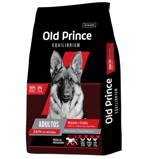 [7559] Old Prince Perro Adulto Equilibrium Medianos y Grandes