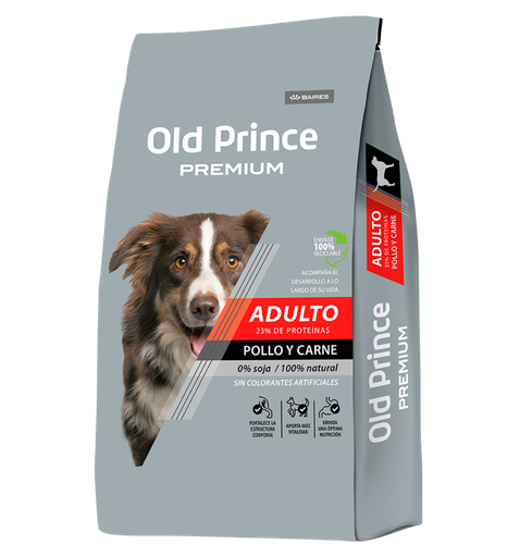 [7561] Old Prince Perro Adulto Premium Pollo y Carne