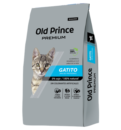 [7602] Old Prince Gato Kitten Premium