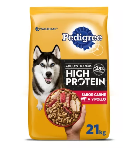 [7645] Pedigree Perro Adulto High Protein Carne Y Pollo